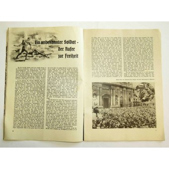 Le magazine de propagande Der Ostmarkbrief pour Ostmark Août 1938, 2. Folge. Espenlaub militaria