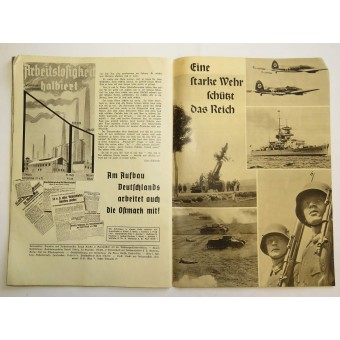 Der Ostmarkbrief rivista di propaganda per Ostmark agosto 1938, 2. Folge. Espenlaub militaria