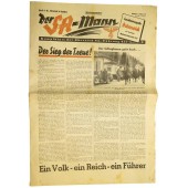 Газета СА-Манн, спецвыпуск газеты для для штурмовиков СА. 15. Марта 1938