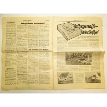 Der SA-Mann Newspaper. Special Anschluss issue. Espenlaub militaria