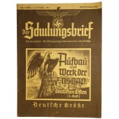 "Der Schulungsbrief" the propaganda magazine of NSDAP