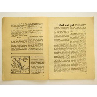 Журнал органа НСДАП Der Schulungsbrief 7/8 выпуск 1941 г.. Espenlaub militaria