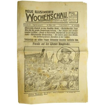 Newspaper Neue Illustrierte Wochenschau. Espenlaub militaria