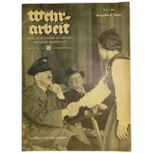 Журнал DAF " Wehr Arbeit " Фюрер в фуражке DAF