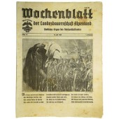 "Wochenblatt" der Landesbauernschaft Alpenland.16. July 1938.