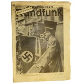 Журнал Illustrierter "Rundfunk" Dein Ja dem Führer!