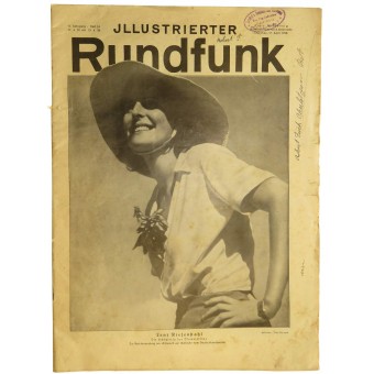Illustratorier Rundfunk Heft 16. München, 17. April 1938. Espenlaub militaria