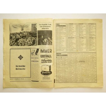 Illustrierter Rundfunk Heft 13. München, 27. marzo 193. Espenlaub militaria