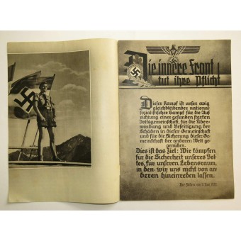 Revista de propaganda del Reich para la tercera austriacos Der Ostmarkbrief. Espenlaub militaria