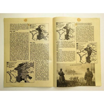 Illustrerad nazistisk propagandamagasin Der Ostmarkbrief. Espenlaub militaria