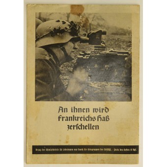 Kuvitettu natsien propaganda -aikakauslehti der ostmarkbrief. Espenlaub militaria