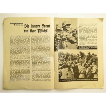 Der Ostmarkbrief rivista propaganda illustrata. 15 edizione. Espenlaub militaria