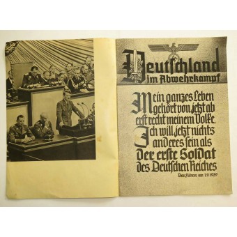 Revista de propaganda ilustrada Der Ostmarkbrief. 15 tema. Espenlaub militaria