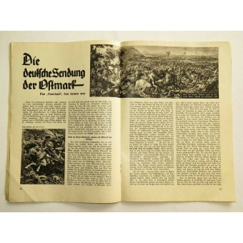 Der Ostmarkbrief Avril 1939 le magazine Propagande. Espenlaub militaria