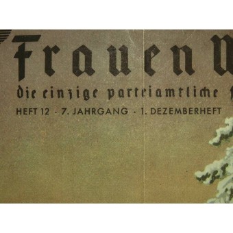 Vrouwelijk tijdschrift in 3rd Reich ns Frauen Warte. Espenlaub militaria