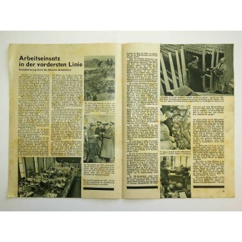 DAF /Kraft d Freude magazine Arbeitertum December 1939, Folge. 18. Espenlaub militaria