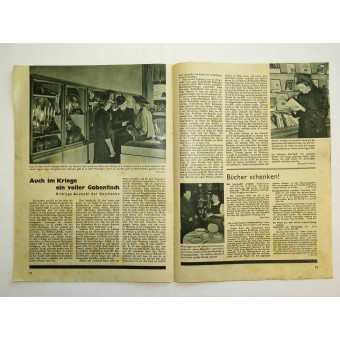 DAF / Kraft d Freude revista Arbeitertum diciembre de 1939, Folge. 18. Espenlaub militaria