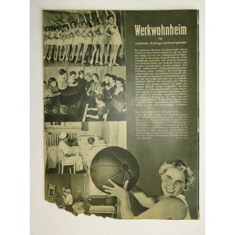 Arbeitertum le magazine DAF 9. Jahrgang 1940. Espenlaub militaria