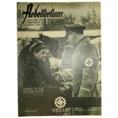 Official magazine of KdF and DAF "Arbeitertum" 1. February 1940, Folge.21