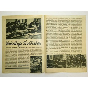Журнал официального органа немецкого трудового фронта DAF «Арбейтертум». Espenlaub militaria