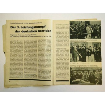 Журнал DAF и Kraft durch Freude Arbeitertum 8-й выпуск.. Espenlaub militaria