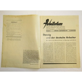 Arbeitertum 1. September 1939, Folge.11. Espenlaub militaria