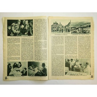 Magazine Ewiges Deutschland pour Volksgenossen Février 1940. Espenlaub militaria