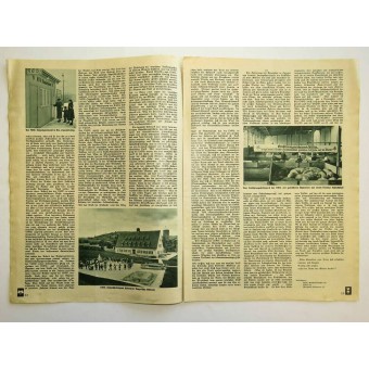 Revista Ewiges Deutschland para Volksgenossen de febrero de 1940. Espenlaub militaria
