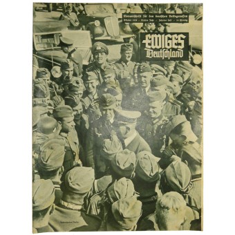 Octubre de 1939. revista Ewiges Deutschland para Volksgenossen. Espenlaub militaria