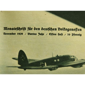 Ewiges Deutschland Monatschrift fürden deutschen Volksgenossen. De noviembre de 1939.. Espenlaub militaria