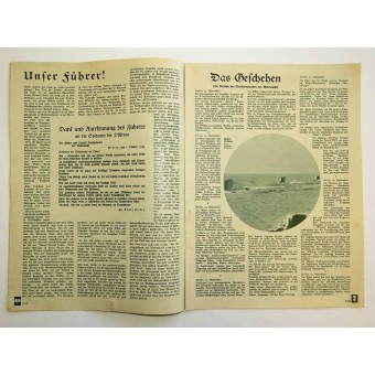 Журнал Ewiges Deutschland для Фольксгеноссе выпуск 11, Ноябрь 1939.. Espenlaub militaria