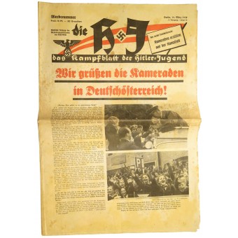 Hitlerjugend-Zeitung Die HJ. Espenlaub militaria