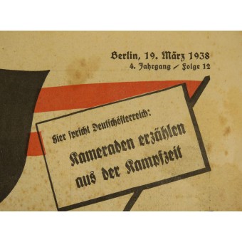 Hitlerjugend periódico Die HJ. Espenlaub militaria