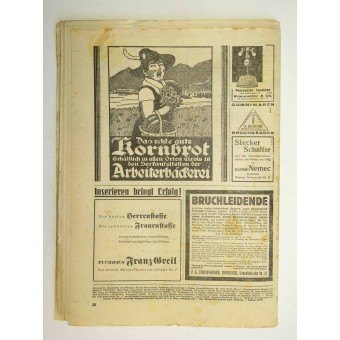 Juni 1938. Folge 25 Wochenblatt der Baurernschoft Tirol. Espenlaub militaria