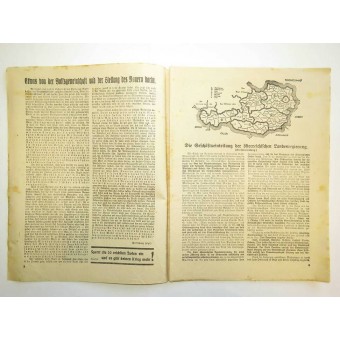 June 1938. Folge 25 Wochenblatt der Baurernschoft Tirol. Espenlaub militaria