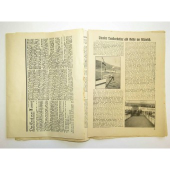 Wochenblatt 15. Juni 1938. Folge 26. Die Bauernschaft im Bau Tirol. Espenlaub militaria