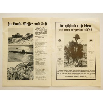 Numéro mensuel du magazine « Edelstahl ». Espenlaub militaria