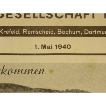 Het magazine EDELSTAHL 1. May 1940. NUMMER 5.. Espenlaub militaria