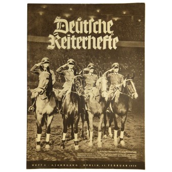 Deutsche Reiterhefte Heft 4, 4. Jahrgang, Berlín, 17 de febrero 1939. Espenlaub militaria