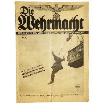 Die Wehrmacht Zeitschrift Nr.11. Berlin 1. Juni 1938. Espenlaub militaria