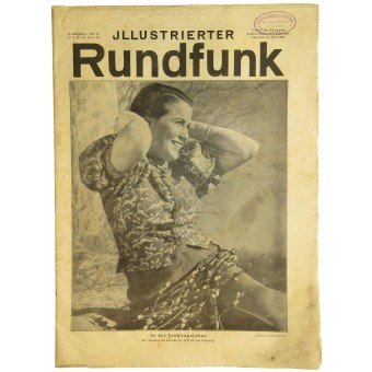 Illustrierter Rundfunk Heft 17. München, 24. April 1938. Espenlaub militaria