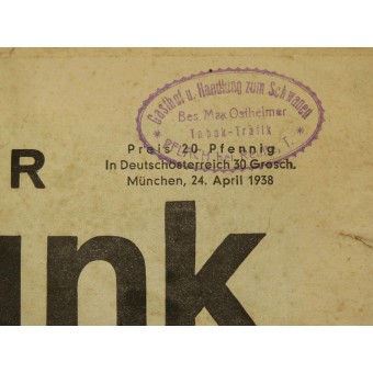 Illusterter Rundfunk Heft 17. München, 24. huhtikuuta 1938. Espenlaub militaria