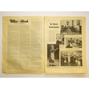 Журнал Illustrierter Rundfunk Heft 17. München, 24. Апреля 1938. Espenlaub militaria
