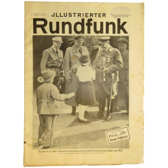 Illustrierter Rundfunk Heft 14. München, 3. April 1938. Espenlaub militaria