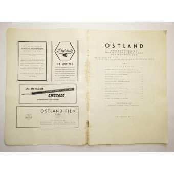 Kuvitettu aikakauslehti Ostland tammikuu 1943, nr.7. Espenlaub militaria
