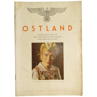 Printed in Riga illustrated magazine Ostland. Espenlaub militaria