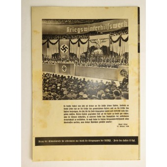 Revista de propaganda oficial Der Ostmarkbrief NSDAP. Espenlaub militaria