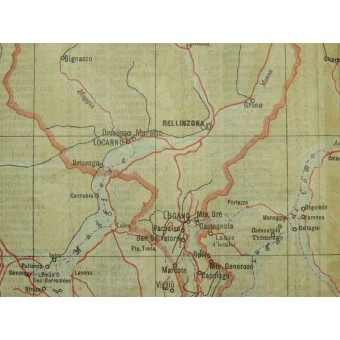 Mapa de crucero HAPAG. Espenlaub militaria