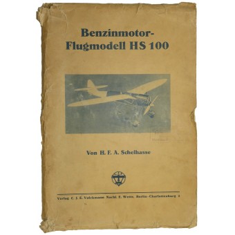 HS 100 Henschel planes flying model. Espenlaub militaria