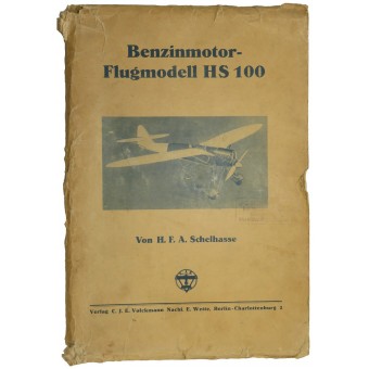 HS 100 Henschel Flugzeuge Flugmodell. Espenlaub militaria